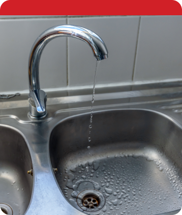 Working Sink Pouring Water